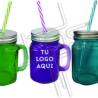 Mason jar de colores